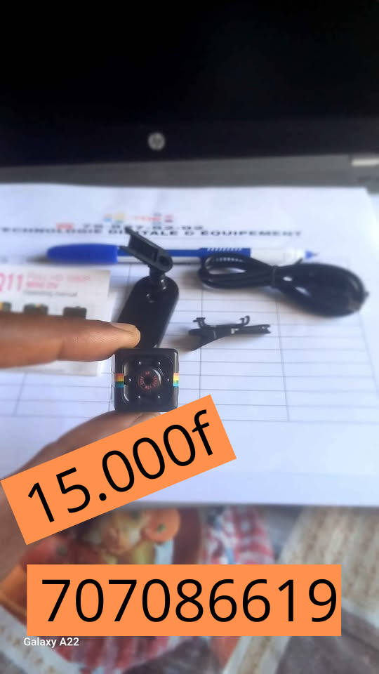 Caméra de Surveillance Portable – 1h d’Autonomie