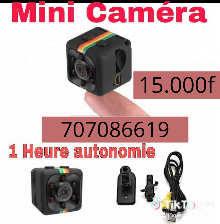 Caméra de Surveillance Portable – 1h d’Autonomie