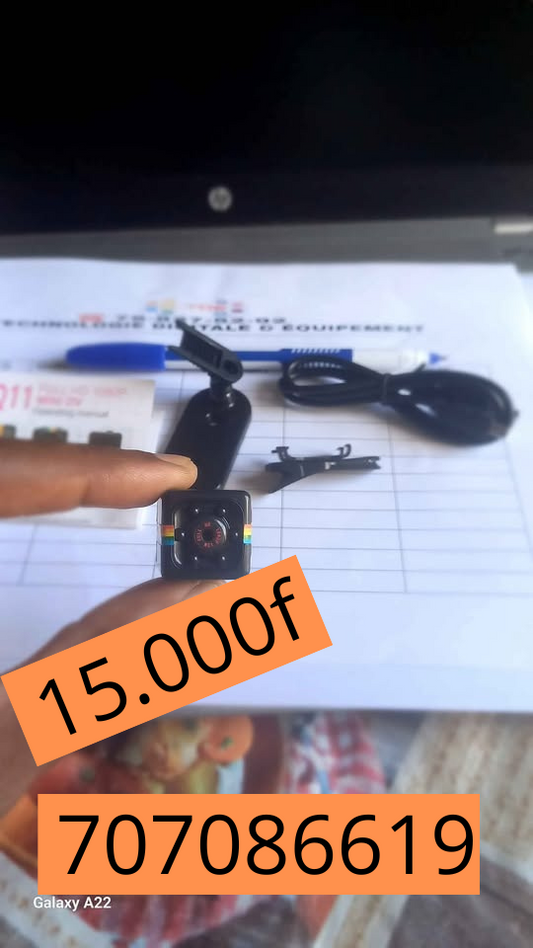 Caméra de Surveillance Portable – 1h d’Autonomie